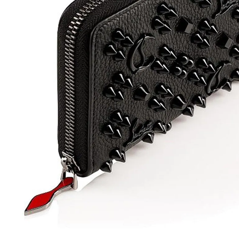 Panettone Studded Zip-Around Wallet