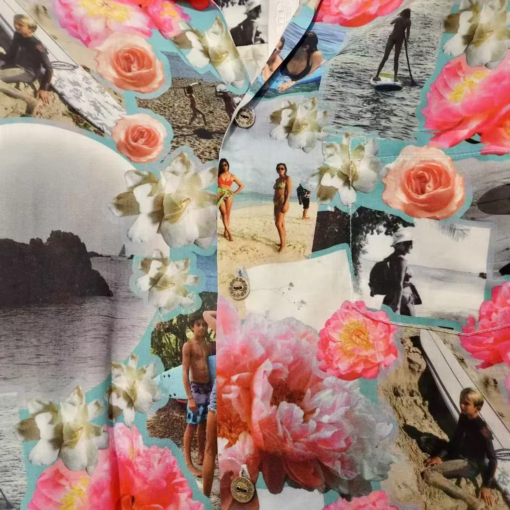 Printed Beach Shirt