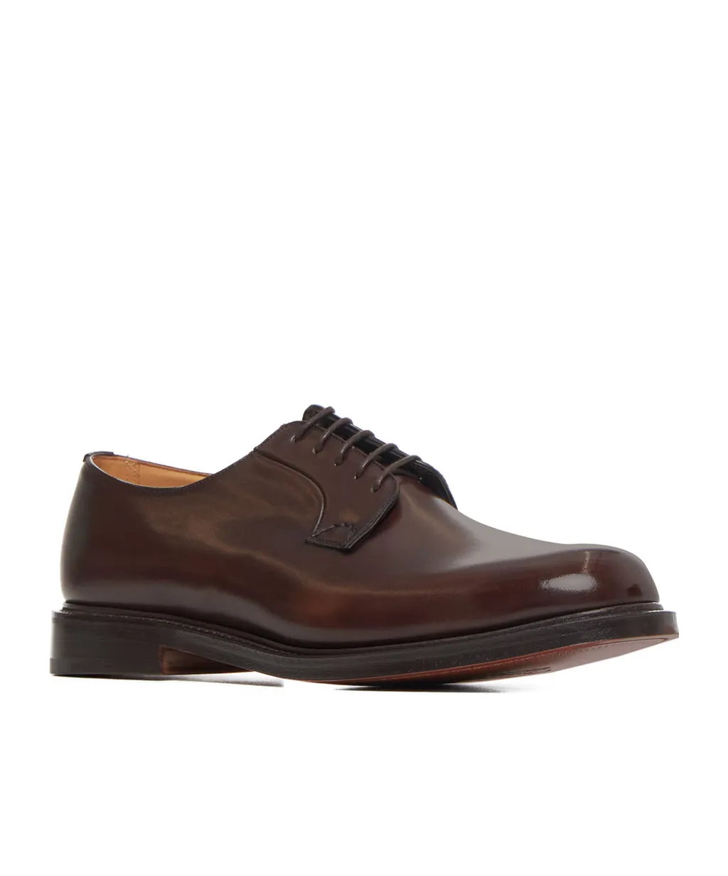 Round-Toe Lace-Up Shoes