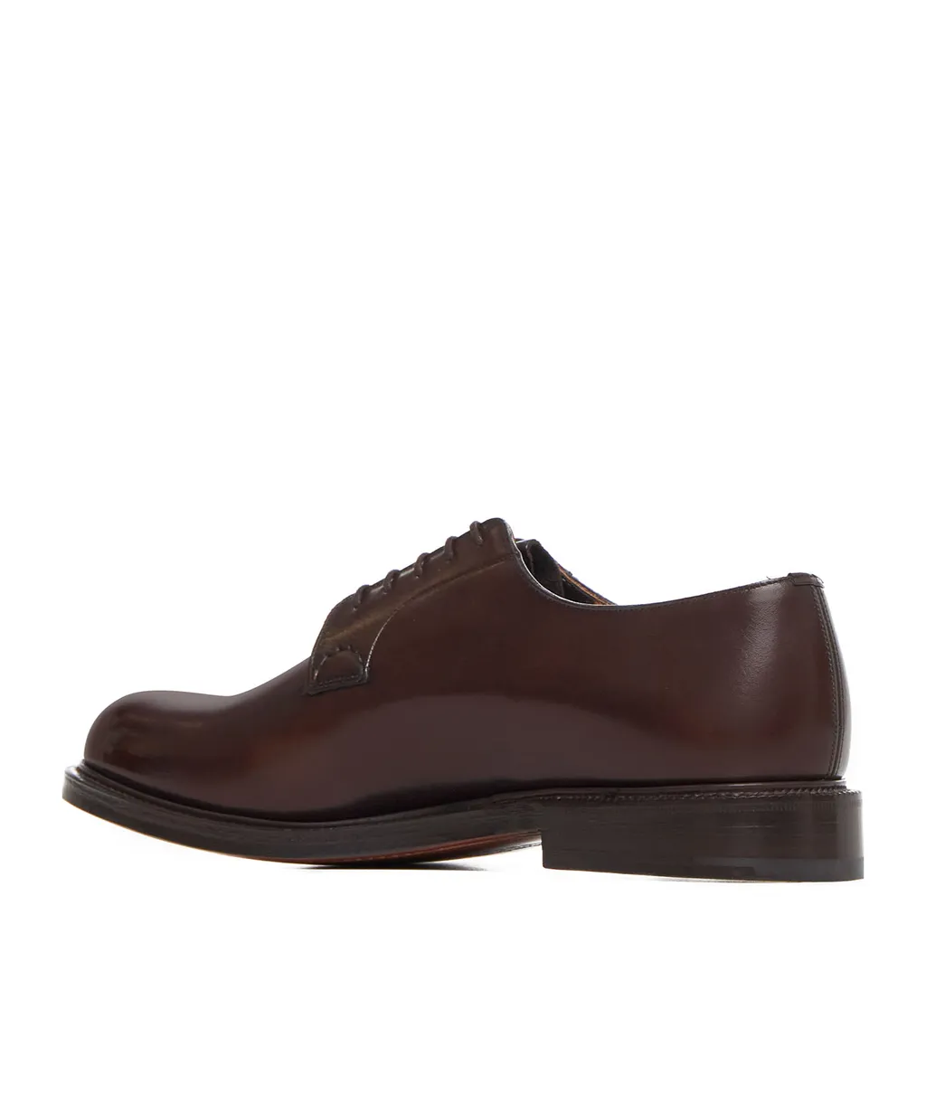 Round-Toe Lace-Up Shoes