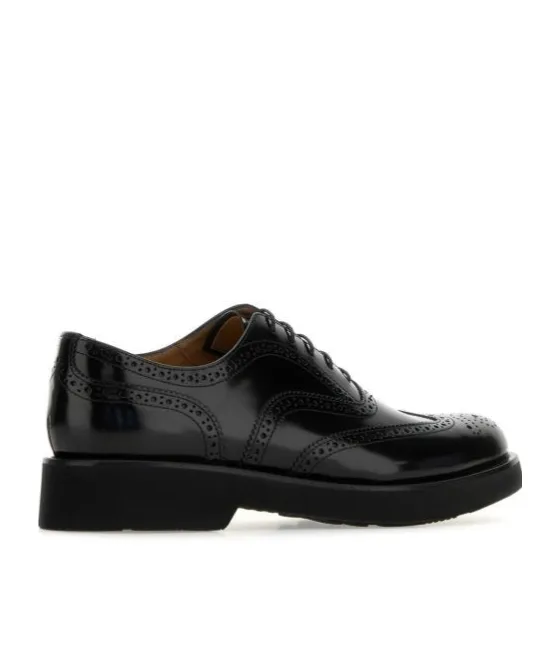 Round-Toe Lacve-Up Shoes