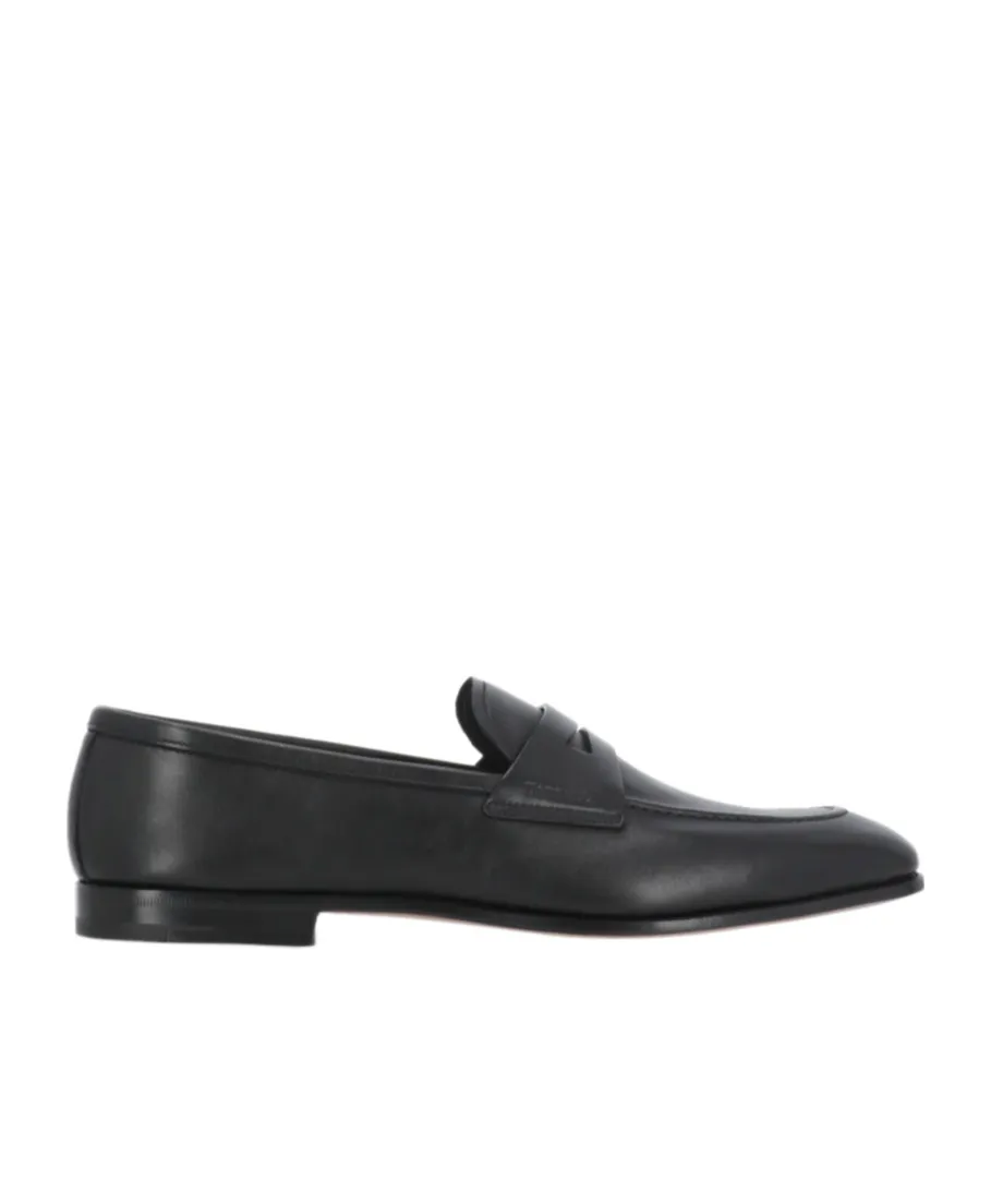 Logo Embossed Loafers