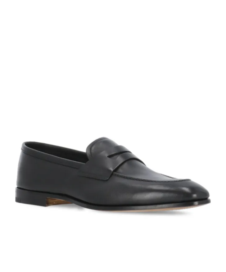 Logo Embossed Loafers