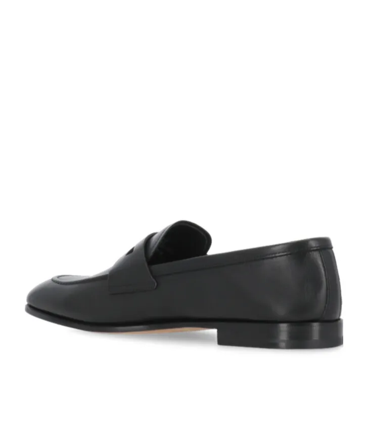Logo Embossed Loafers