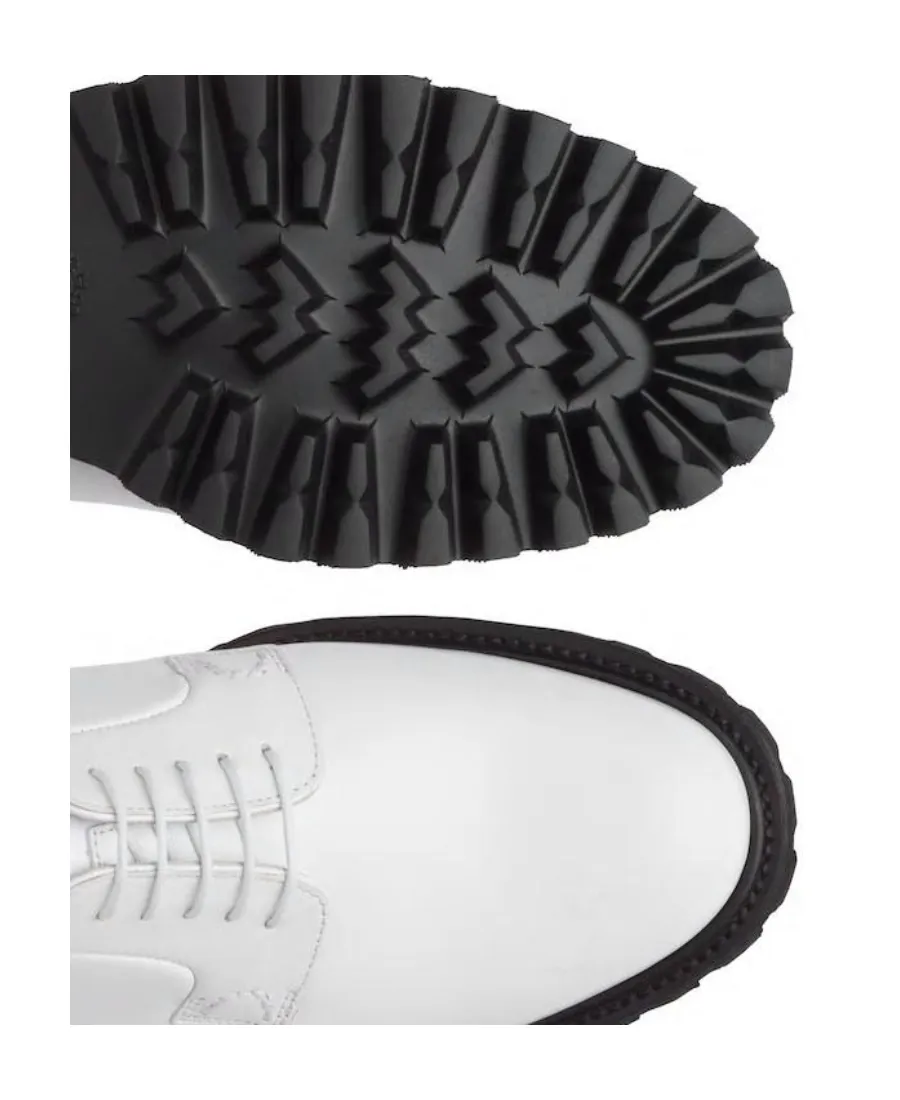 Thick-Soled Derby Shoes, 3