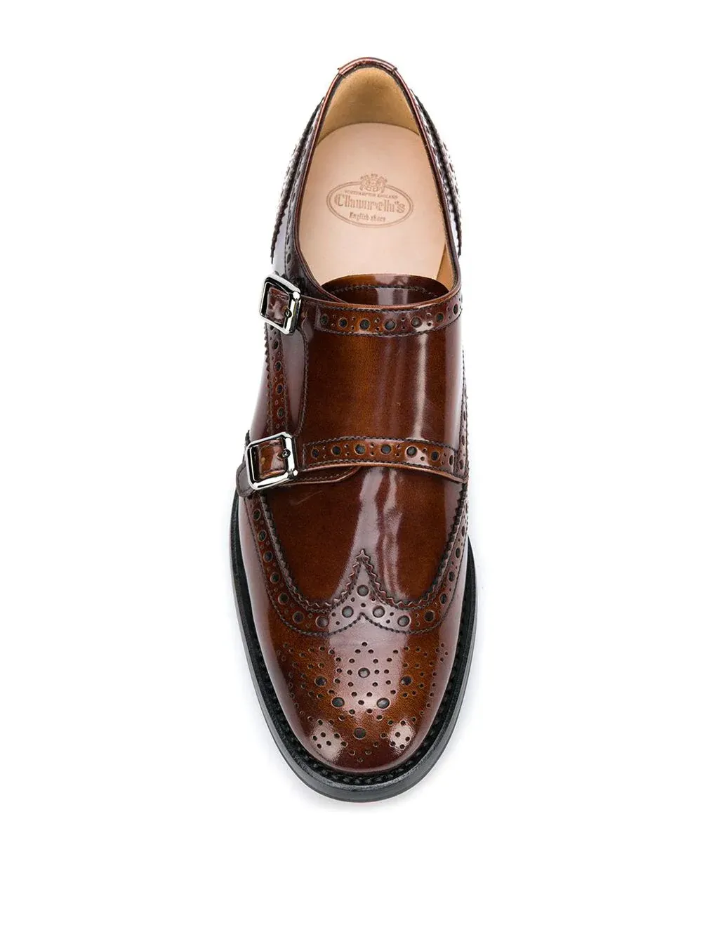 Lana Monk Brogue Detailed Loafers