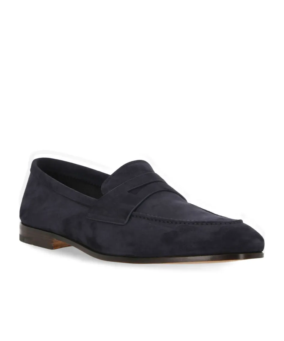 Round-Toe Slip-On Loafers