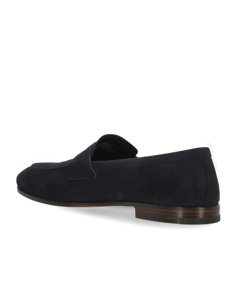 Round-Toe Slip-On Loafers