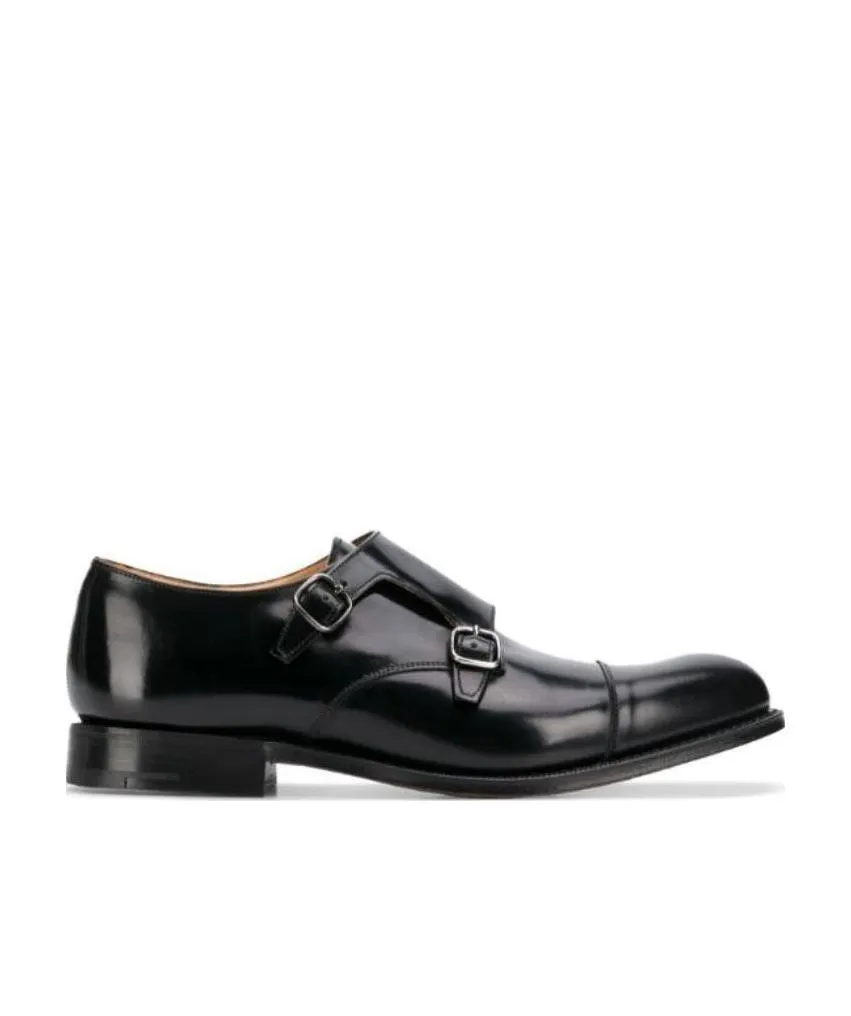 Buckled Lace-Up Shoes