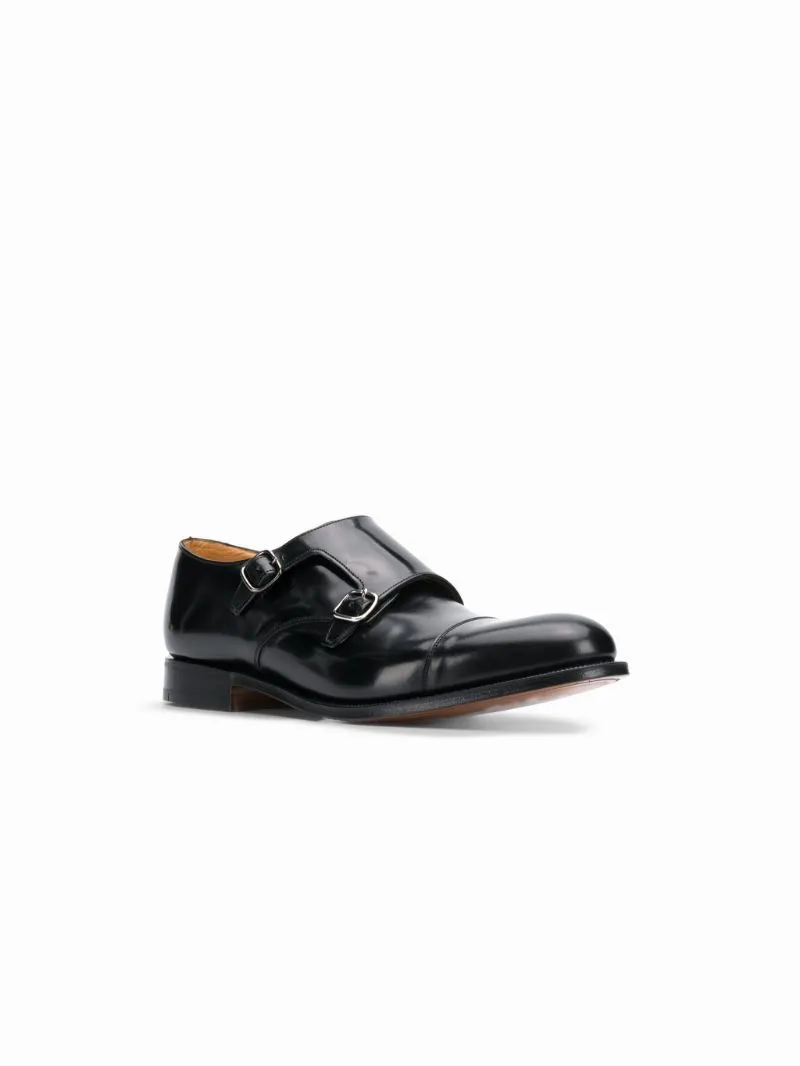 Buckled Lace-Up Shoes