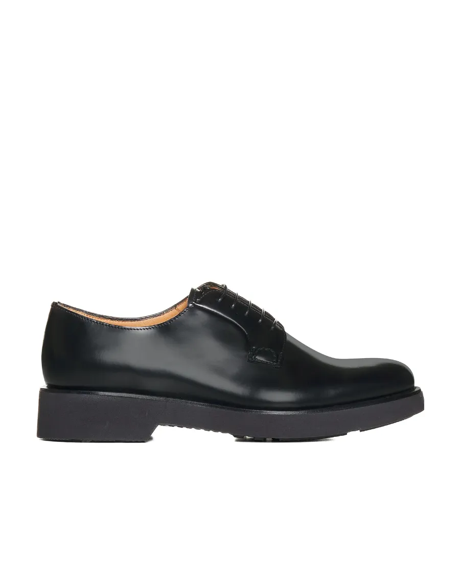 Shannon Block Heel Derby Shoes, 2