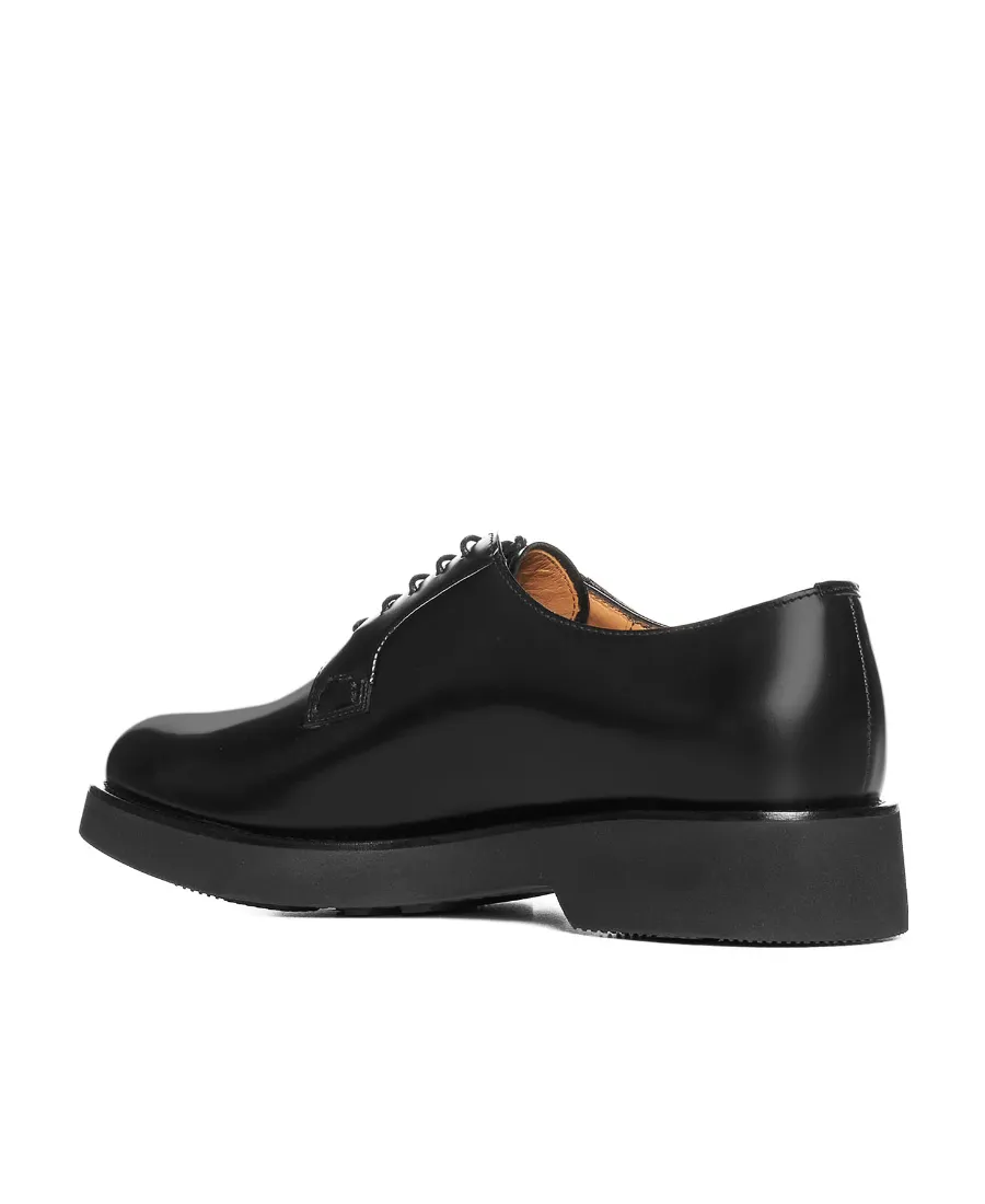 Shannon Block Heel Derby Shoes, 4