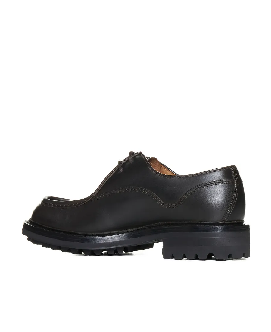Round-Toe Lace-Up Shoes
