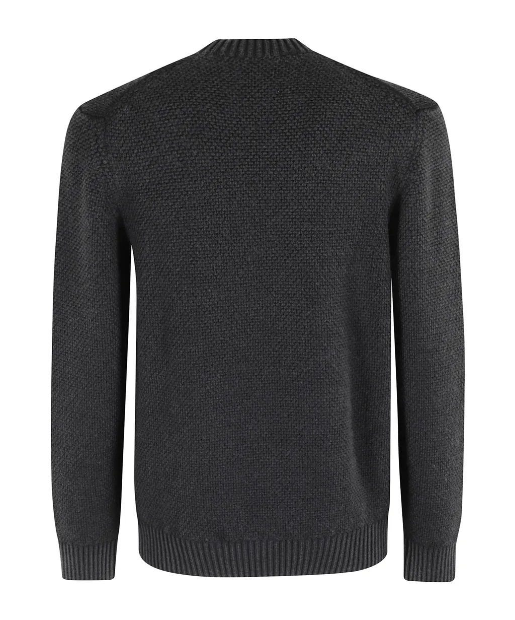 Rib-Detailed Sweater