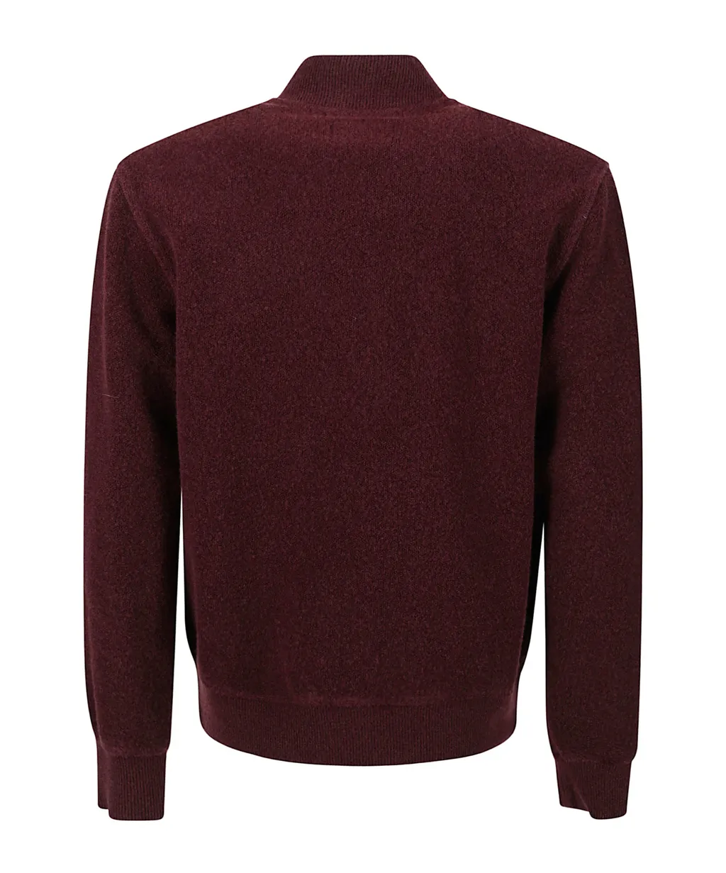 Long-Sleeved Bomber Jacket