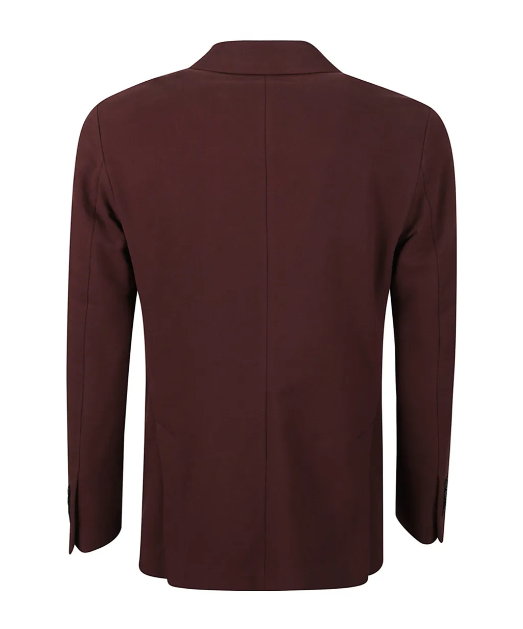 Unlined Two-Button Jacket