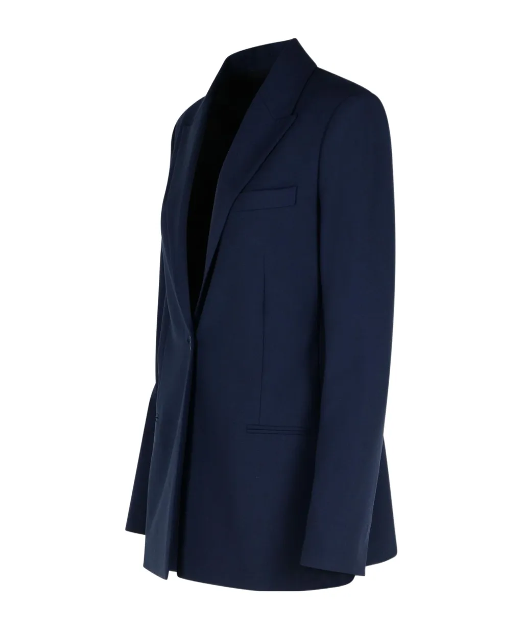 Pleated Blazer Jacket
