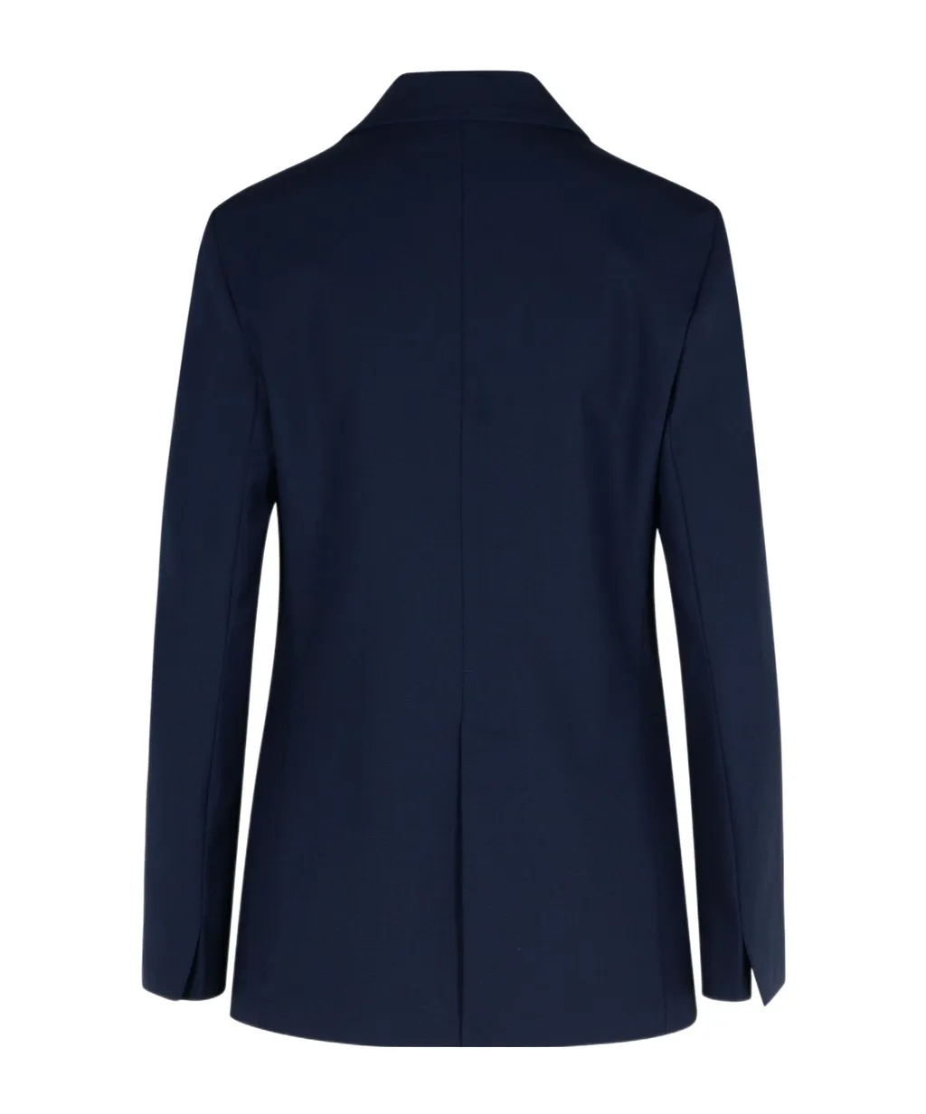 Pleated Blazer Jacket