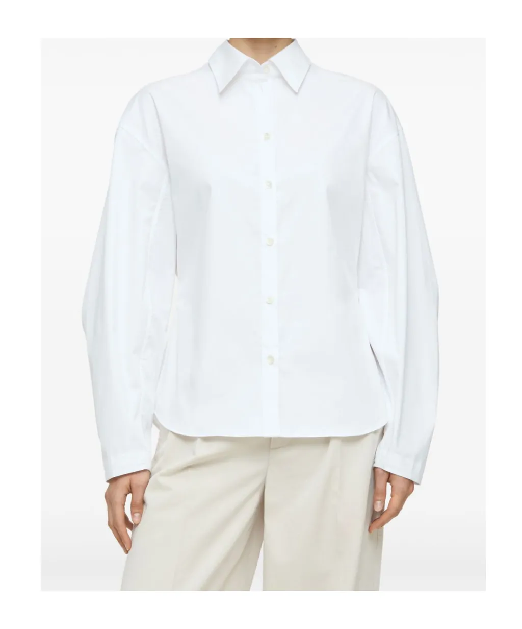 Pleated Sleeve Shirt
