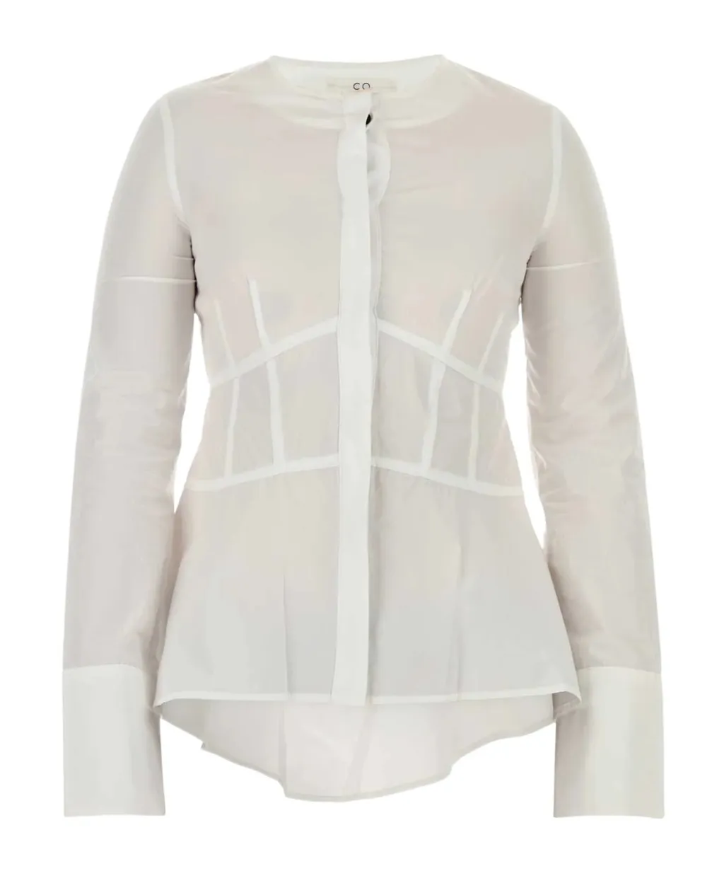 Long Sleeve Peplum Top