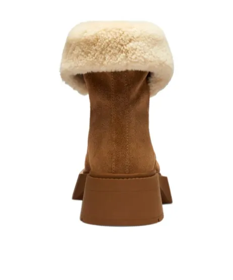 Zip Shearling Trainers