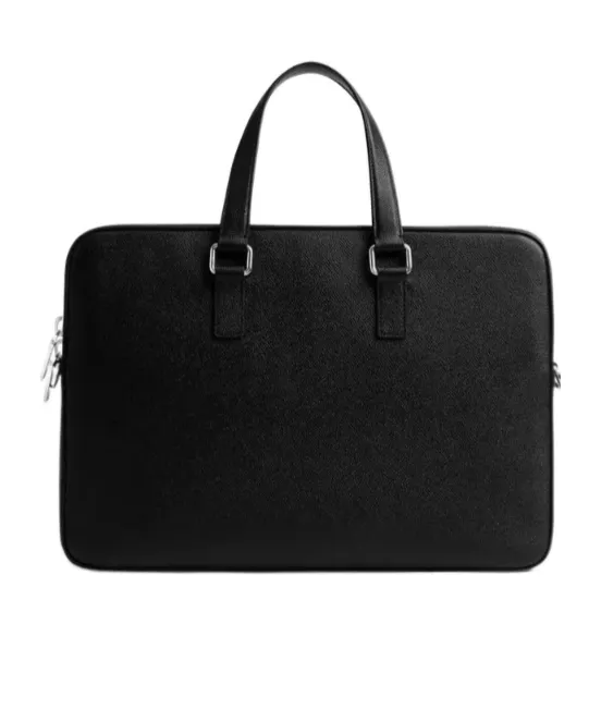 Caden Top Handle Leather Briefcase