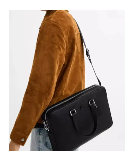 Caden Top Handle Leather Briefcase