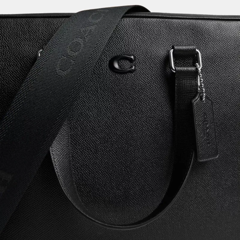 Caden Top Handle Leather Briefcase