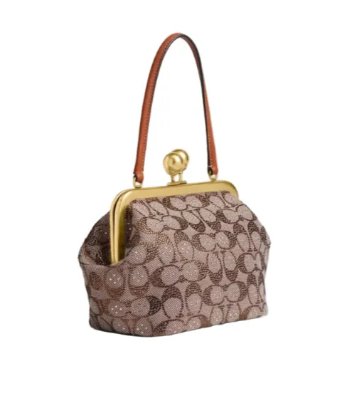 Kisslock Frame Handbag