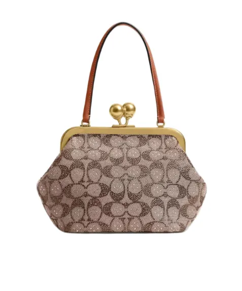Kisslock Frame Handbag