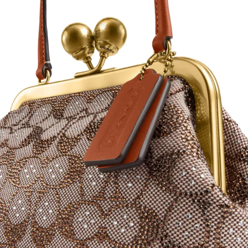 Kisslock Frame Handbag
