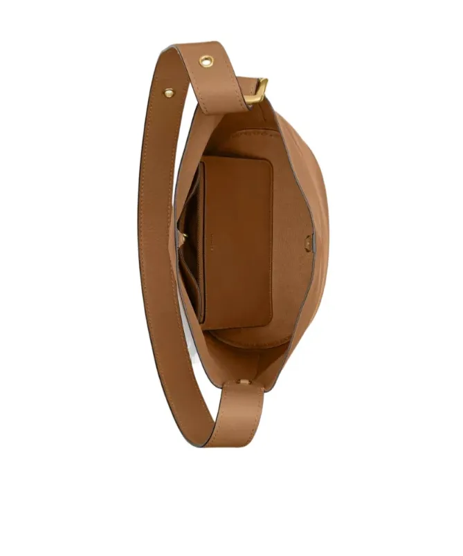 Bleecker Grained Leather Shoulder Bag