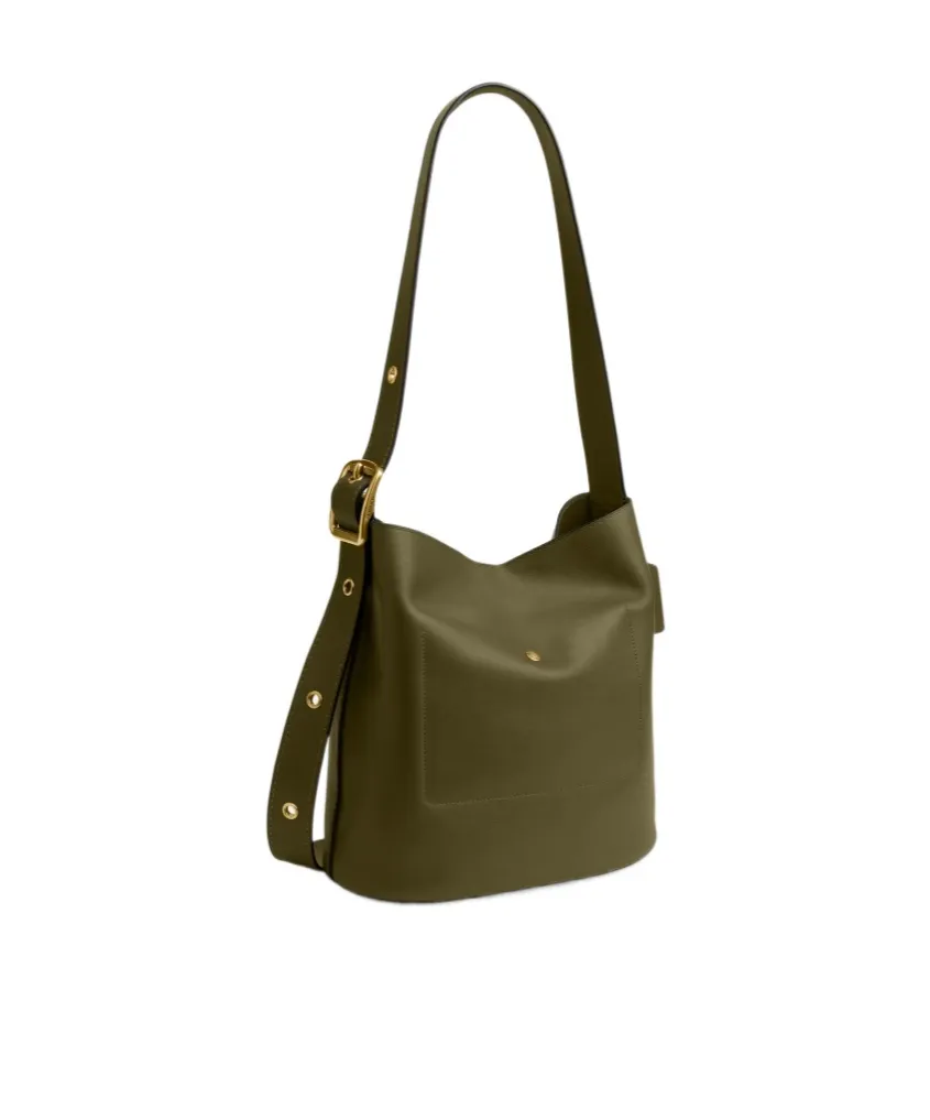 Bleecker Adjustable Strap Bucket Bag
