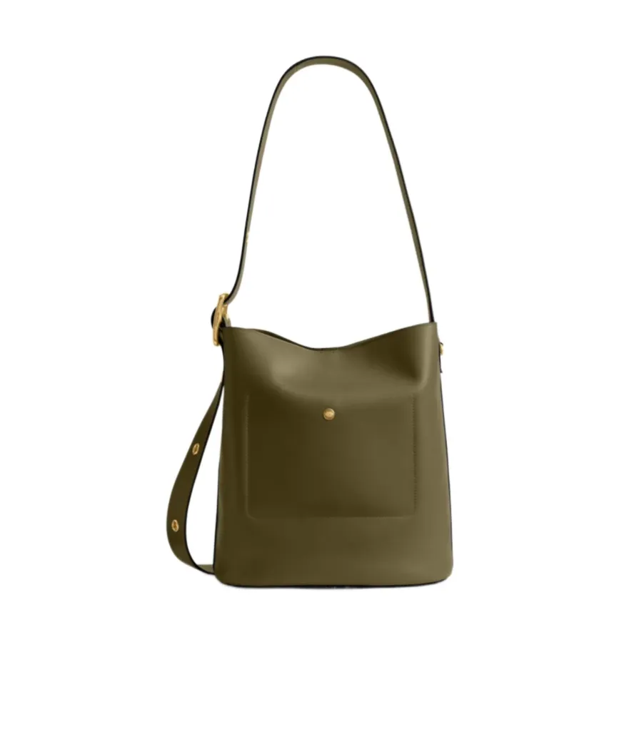 Bleecker Adjustable Strap Bucket Bag
