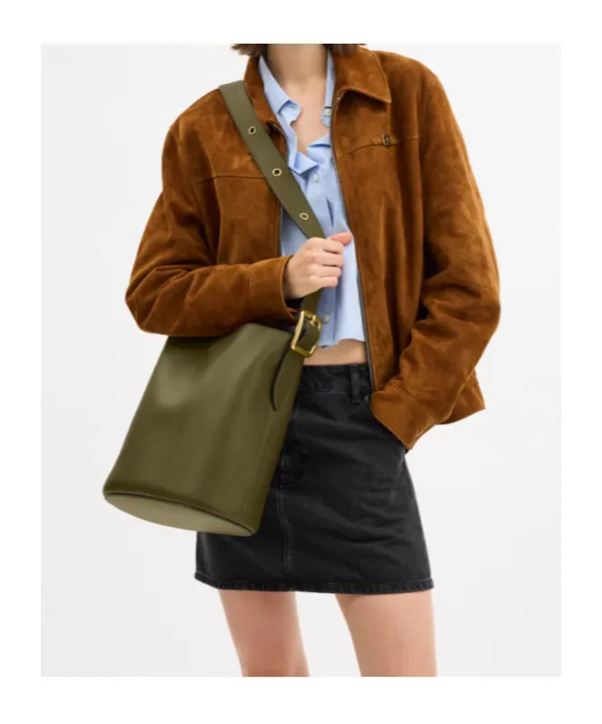 Bleecker Adjustable Strap Bucket Bag