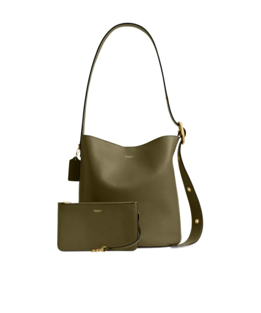 Bleecker Adjustable Strap Bucket Bag