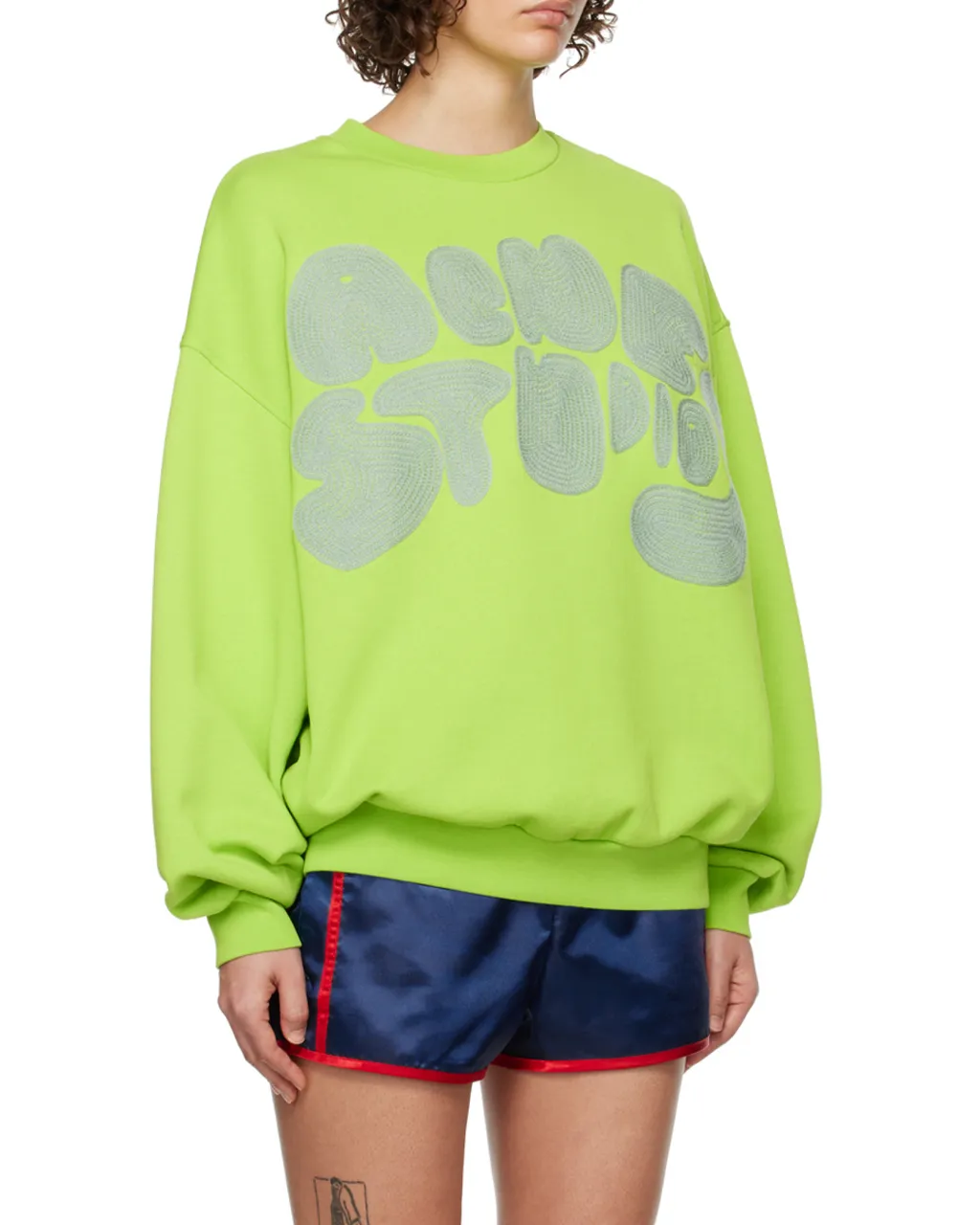 Round-Collar Long-Sleeve Hoodie