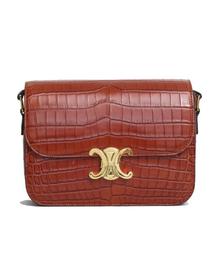 Classique Triomphe Bag In Niloticus Crocodile