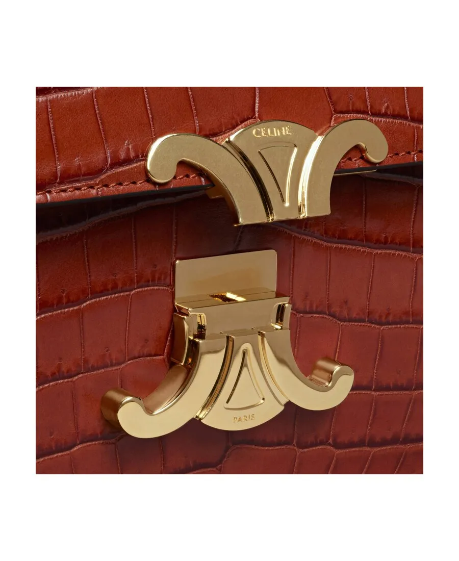 Classique Triomphe Bag In Niloticus Crocodile