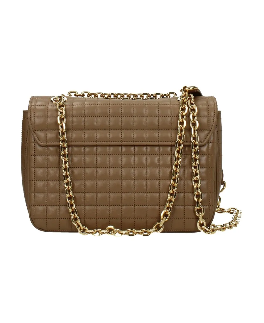 C Bag Medium Cow Leather Quilted Handbag