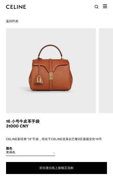 Small 16 Bag