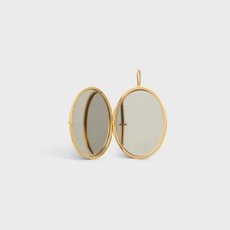 Sulky Box Separables Pendant In Gold Brass And Steel