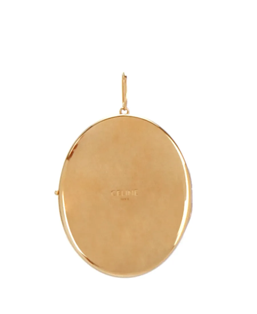 Sulky Box Separables Pendant In Gold Brass And Steel