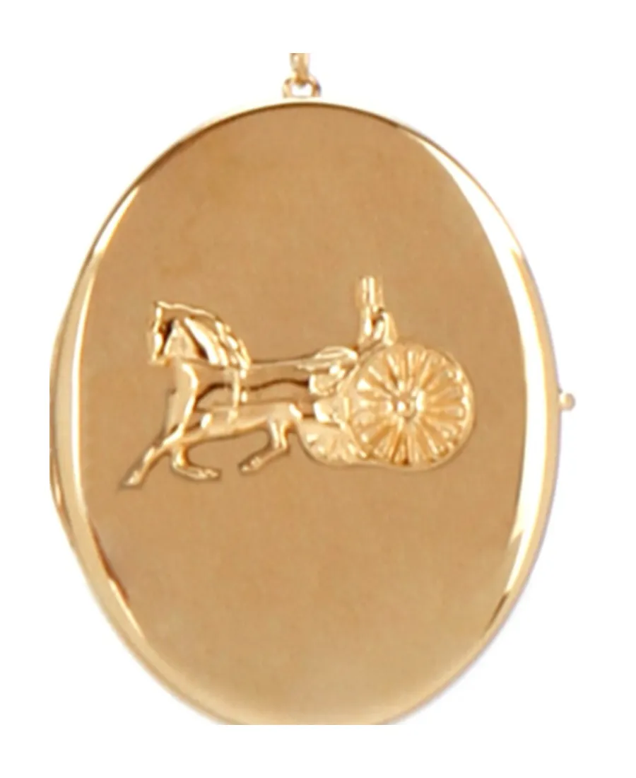 Sulky Box Separables Pendant In Gold Brass And Steel