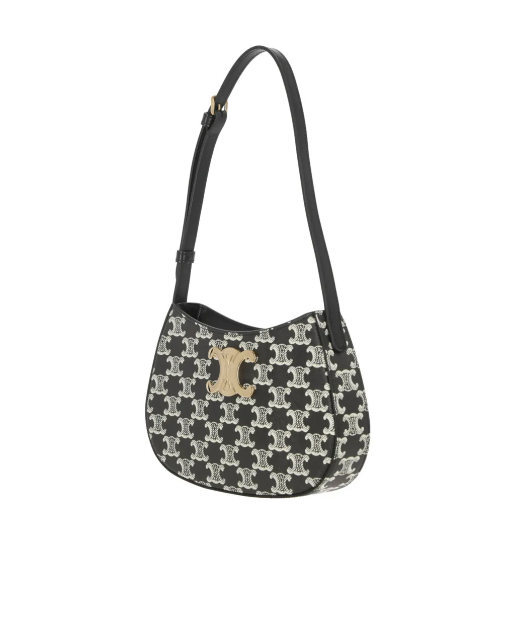 Medium Tilly Bag In Triomphe Canvas Two-Tone