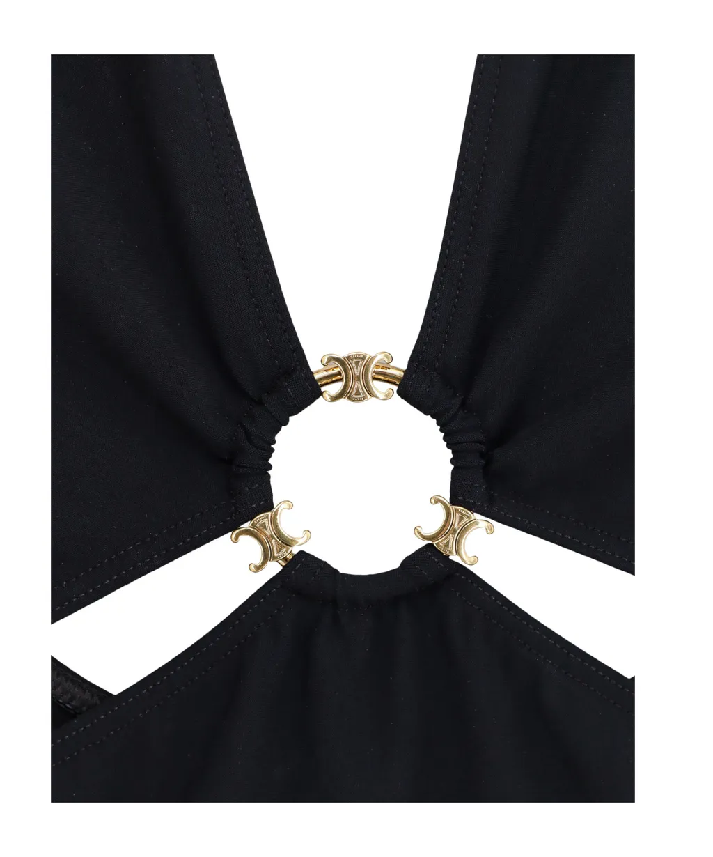 Triomphe Swimsuit In Matte Jersey