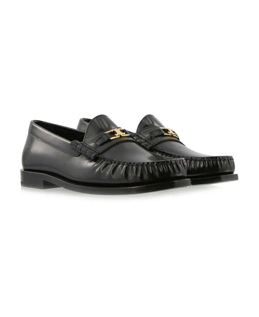 Luco Triomphe Loafer In Polished Calfskin