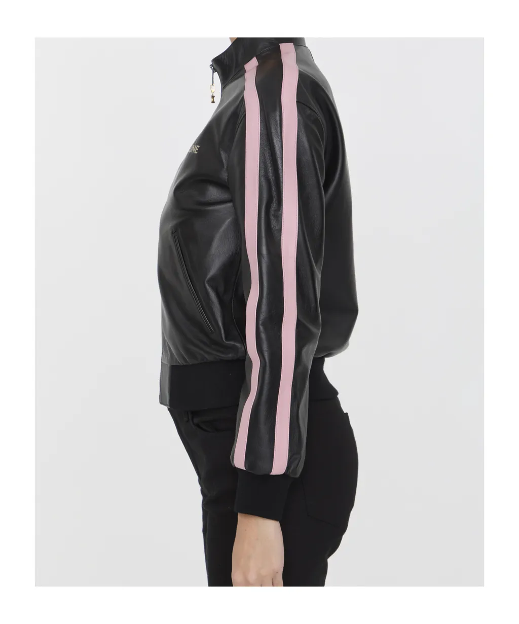 Tracksuit Jacket In Soft Lambskin