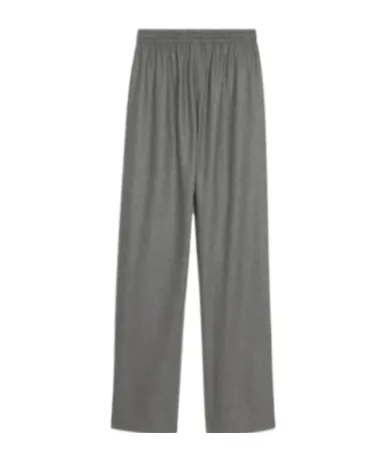 Straight Jogging Pants In Cashmere Flannel