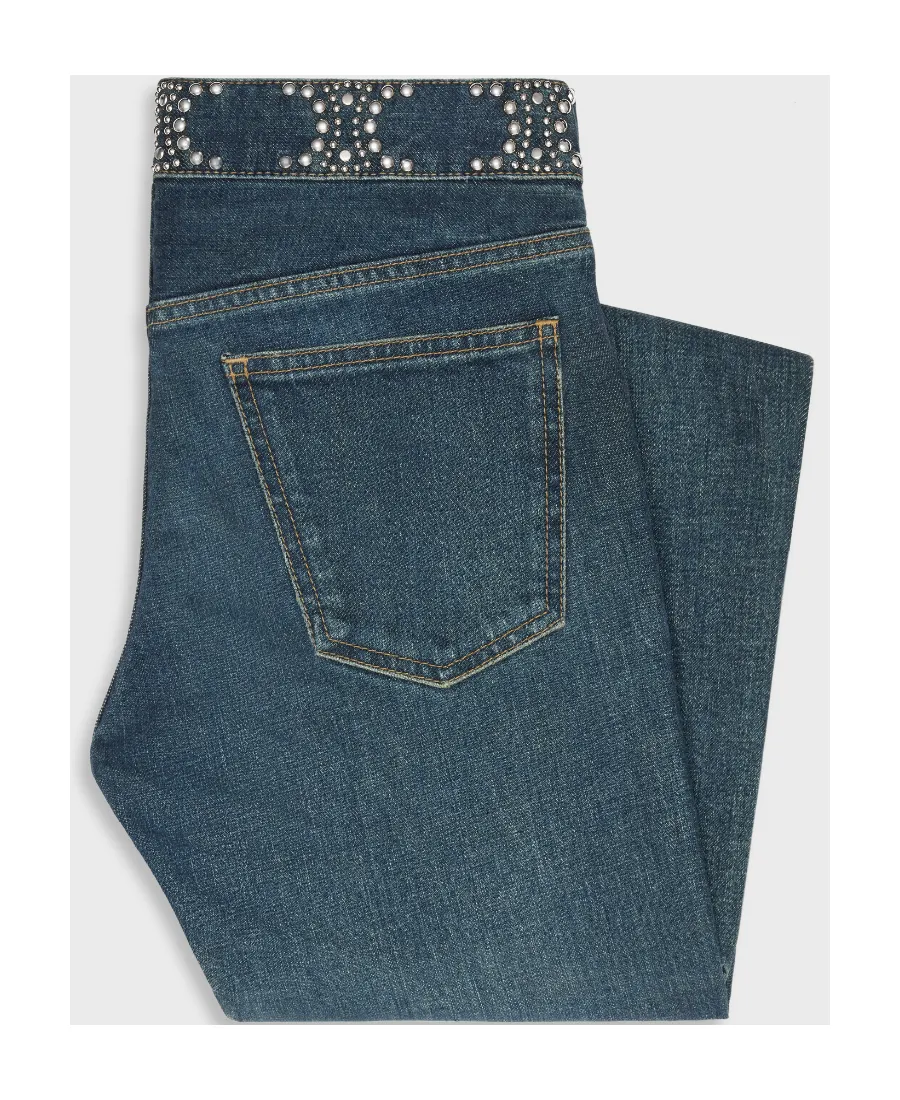 Neo Skinny Jeans In Clean Dark Union Wash Denim